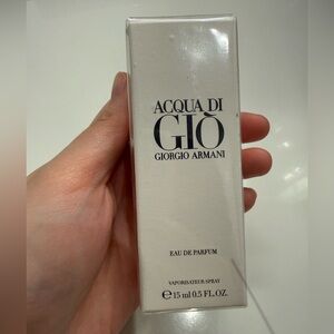NWT Giorgio Armani Men‘s Fragrance Acqua di Giò Eau de Parfum Spray 15ml